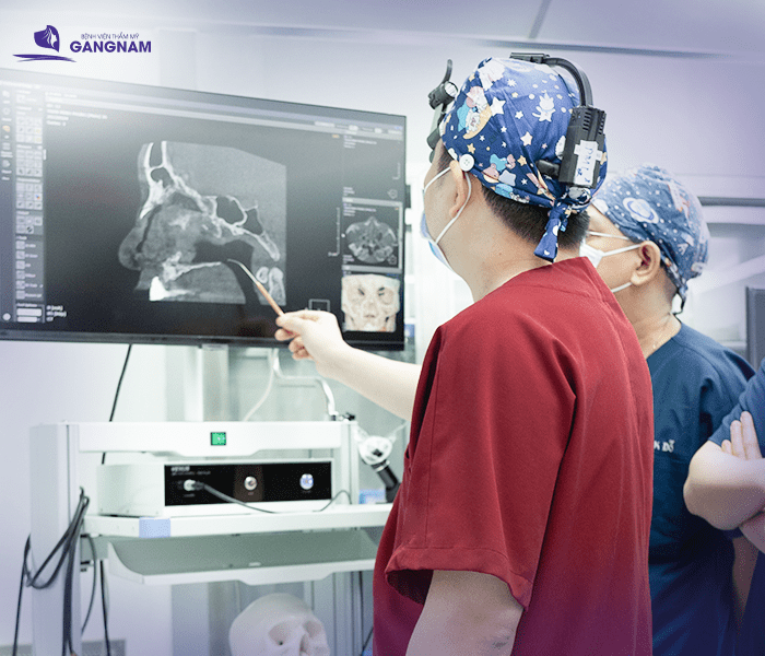 Hạ gò má công nghệ cao – Bí quyết sở hữu khuôn mặt V-line thanh thoát tự 5 hình ảnh Khách hàng được chụp X-Quang AI điện toán trước khi hạ gò má