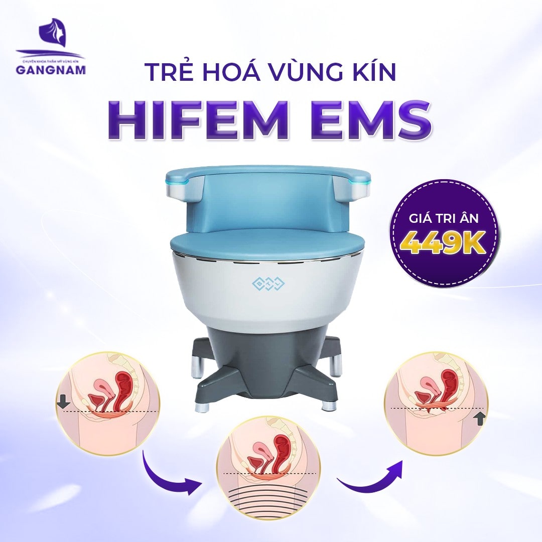 LIỆU PHÁP HIFEM EMS CÓ AN TOÀN CHO VIỆC TRẺ HÓA VÙNG KÍN VÀ SÓN TIỂU?