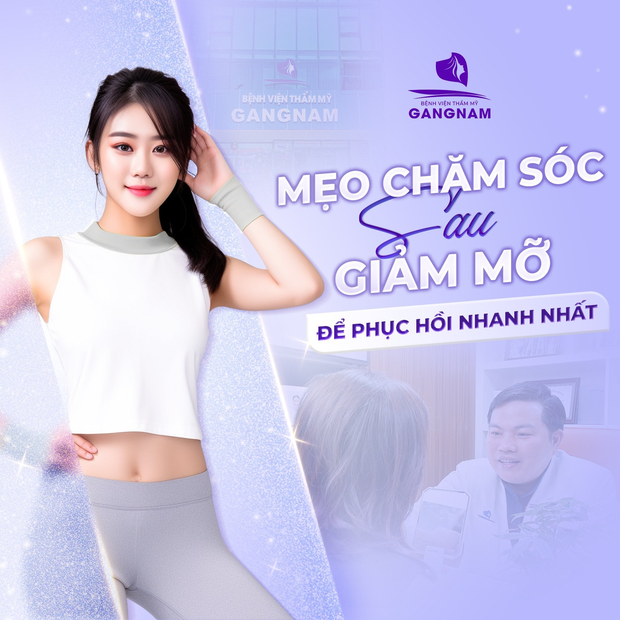 Mẹo chăm sóc sau giảm mỡ để phục hồi nhanh nhất