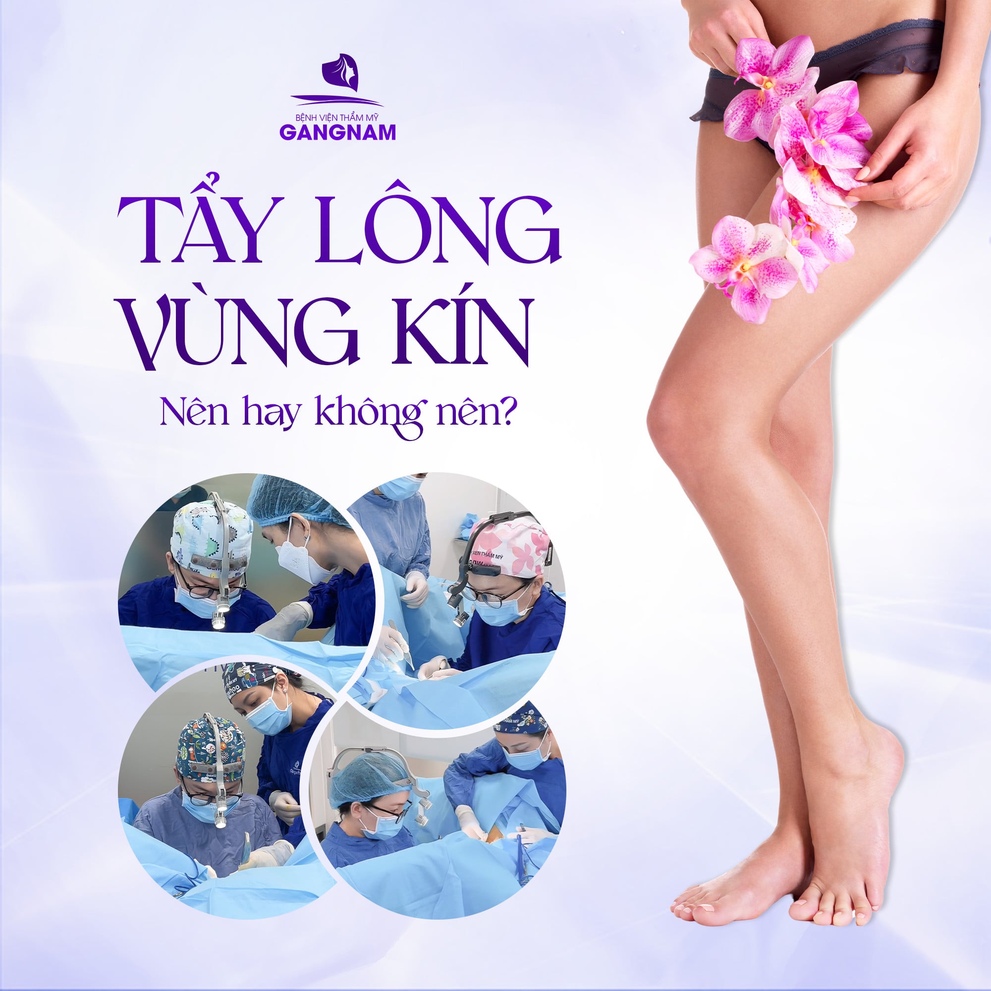 Tẩy lông vùng kín nên hay không nên?