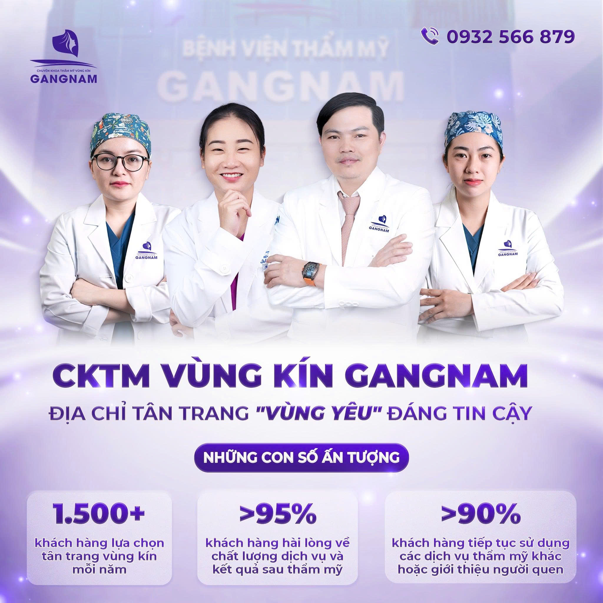 Bác sĩ chuyên khoa giàu kinh nghiệm, thấu hiểu tâm lý khách hàng