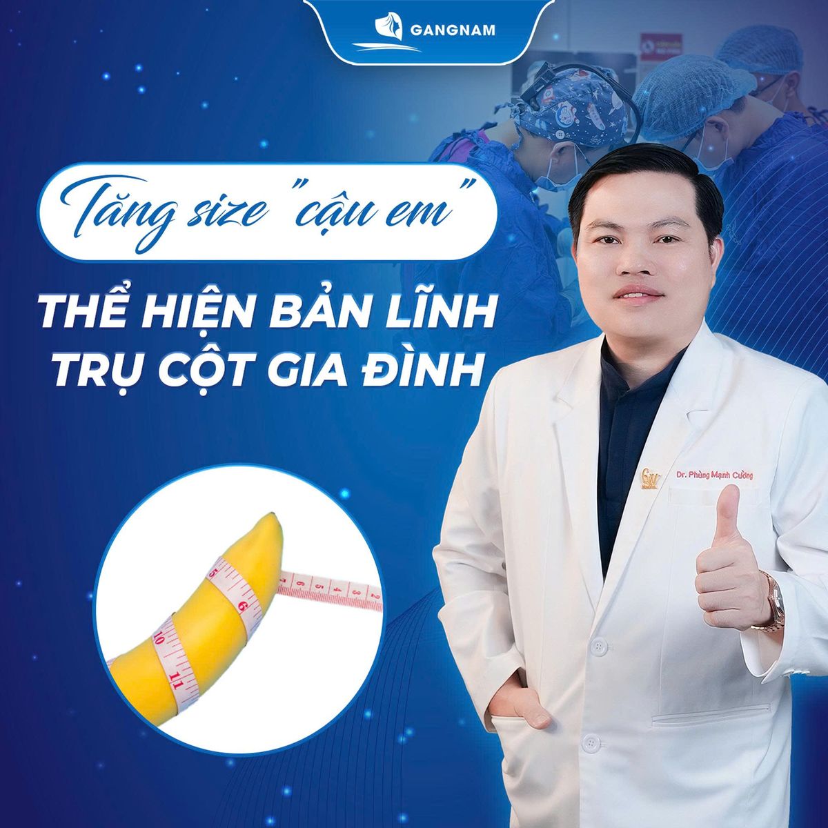 Tăng kích thước dương vật tại Thẩm mỹ Gangnam