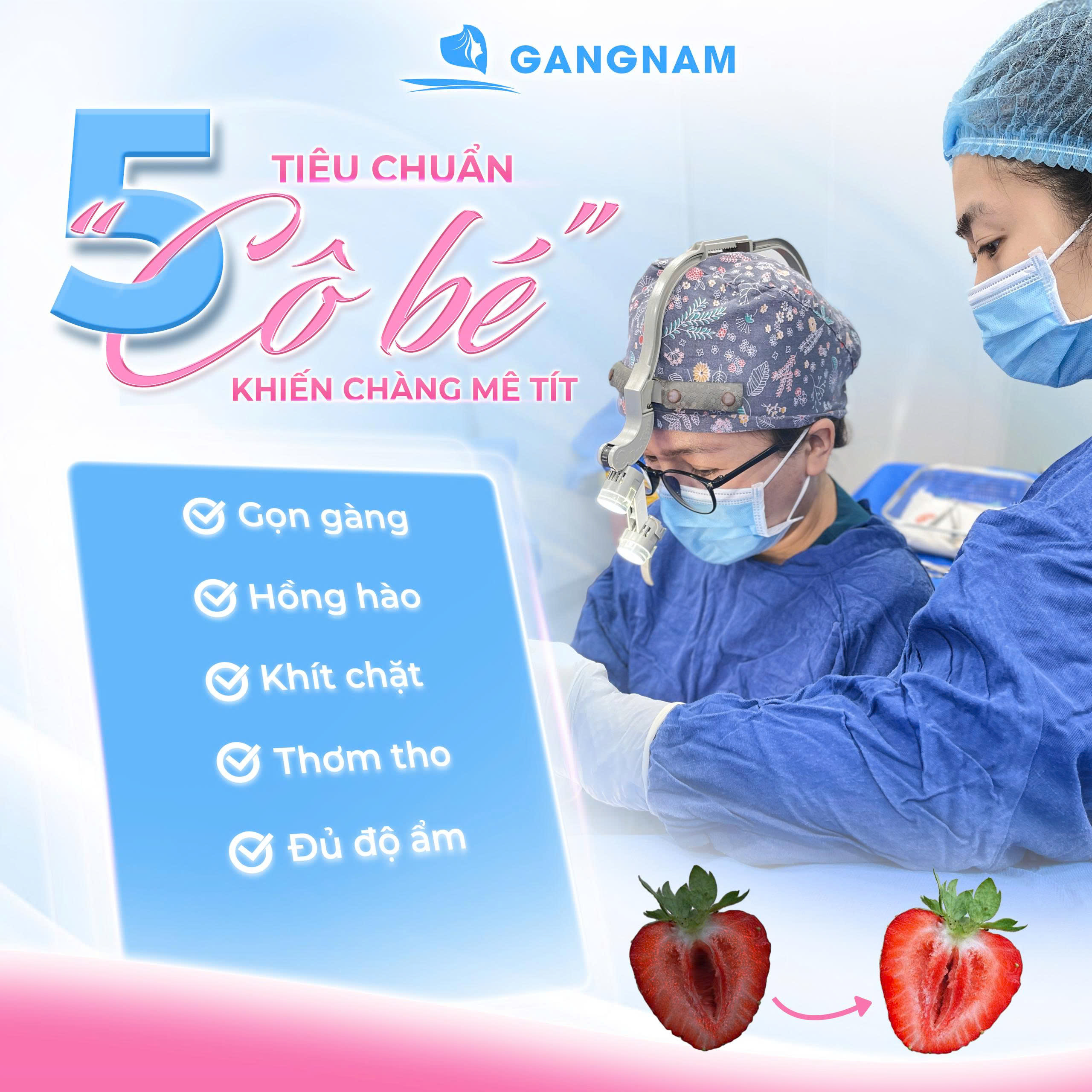 Thẩm mỹ Gangnam – Nâng tầm nhan sắc với công nghệ hiện đại