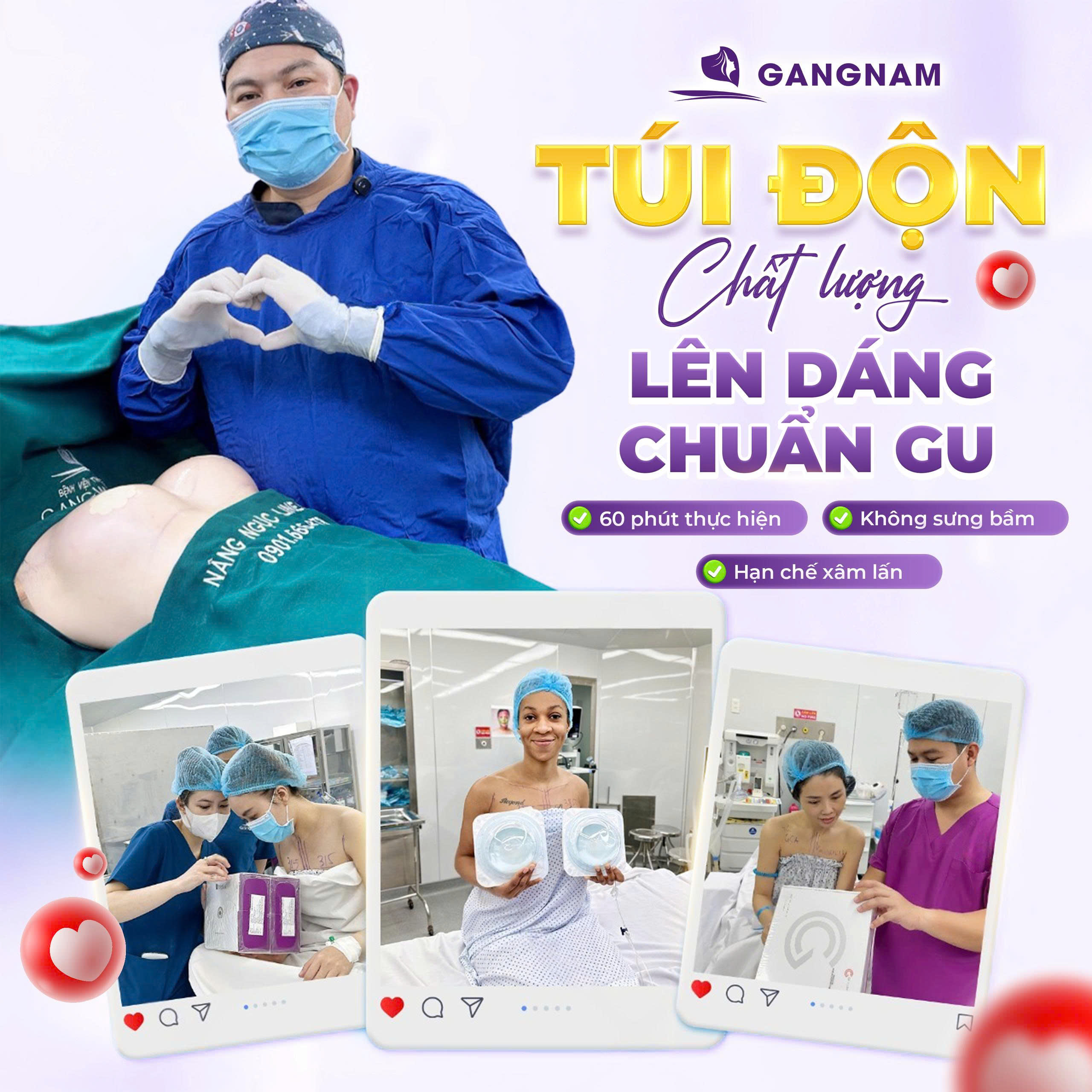 Nâng ngực nội soi căng tròn: Bí quyết sở hữu vòng 1 quyến rũ tự nhiên 5 Quy trình thực hiện nâng ngực nội soi căng tròn chuẩn y khoa