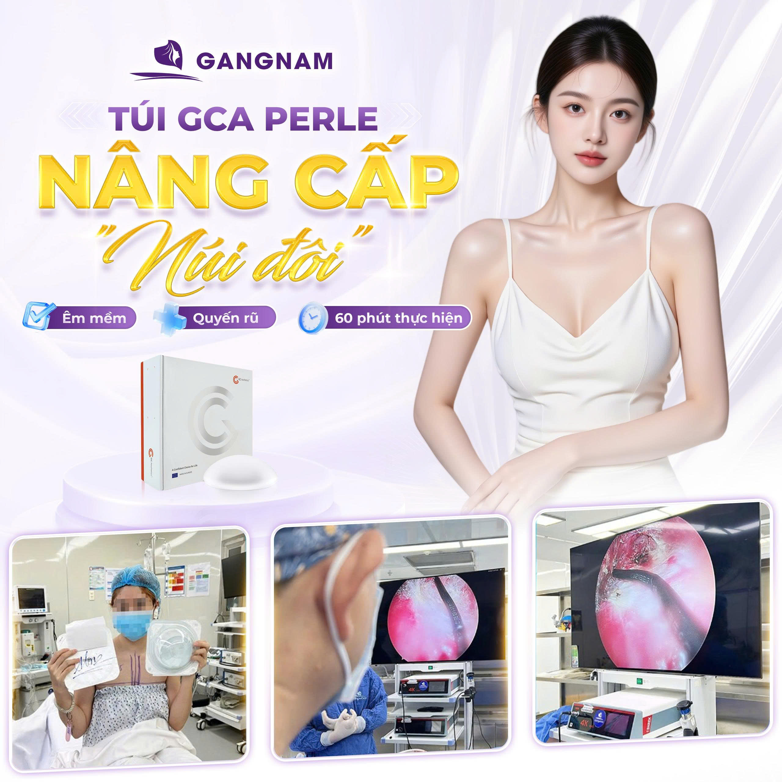 Nâng ngực đặt túi độn: Giải pháp hiện đại cho vòng 1 hoàn hảo 6 Thẩm mỹ Gangnam – Địa chỉ nâng ngực đặt túi độn uy tín