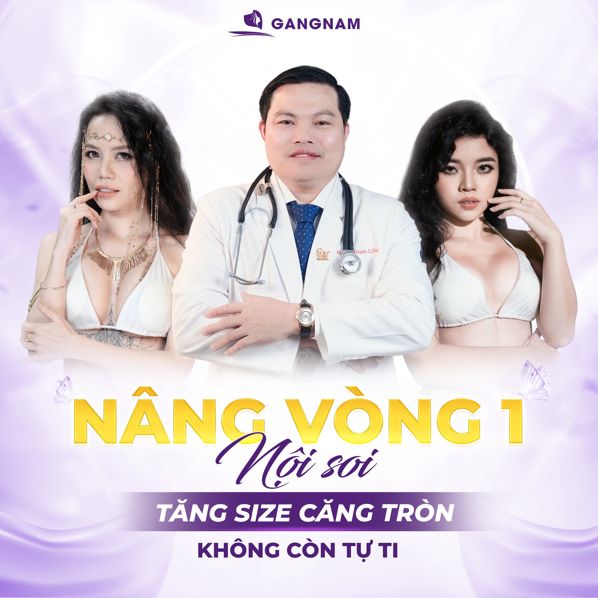 Nâng vòng 1 nội soi – Giải pháp hiện đại cho vòng ngực căng tròn tự nhiên 6 Nâng vòng 1 nội soi tại Thẩm mỹ Gangnam