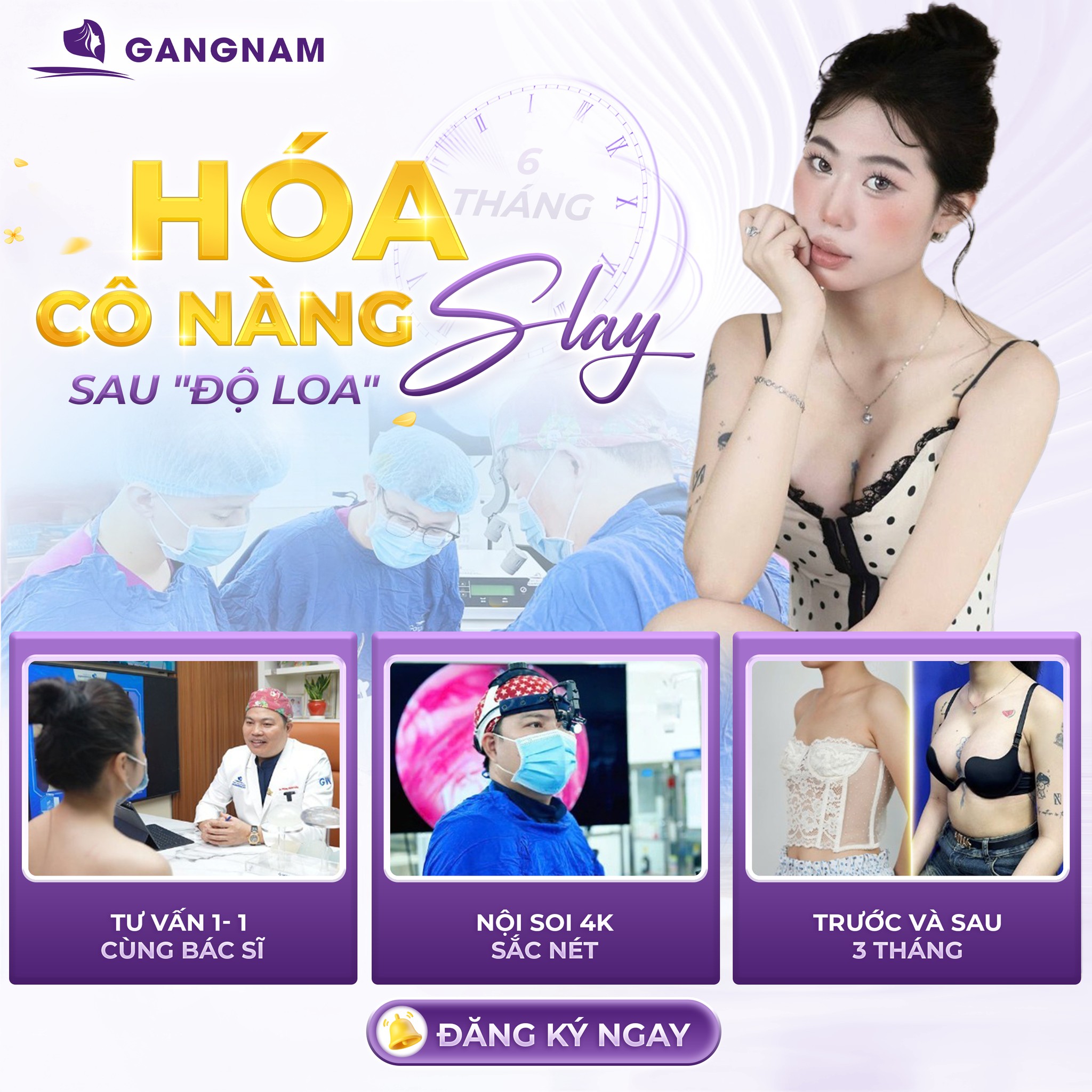 Nâng vòng 1 nội soi 4K – Giải pháp thẩm mỹ hiện đại cho vòng 1 hoàn hảo và an toàn 6 Nâng Vòng 1 Nội Soi 4K Tại Thẩm Mỹ Gangnam – Chuẩn Xác, An Toàn, Tự Nhiên