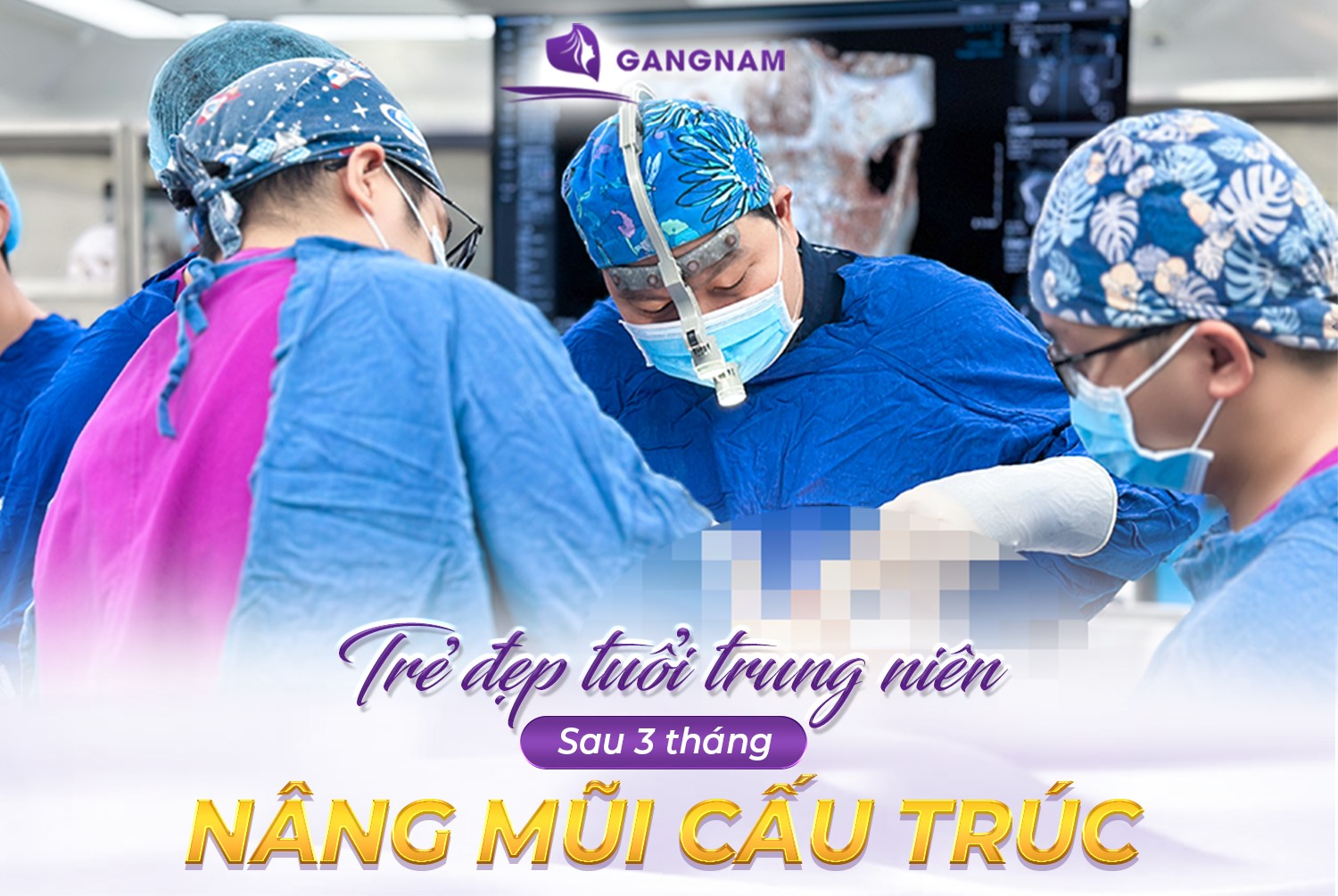 Sửa Mũi Cấu Trúc Nội Soi: Giải Pháp Tái Tạo Dáng Mũi Tự Nhiên, An Toàn 6 Sửa mũi cấu trúc nội soi tại Thẩm mỹ Gangnam