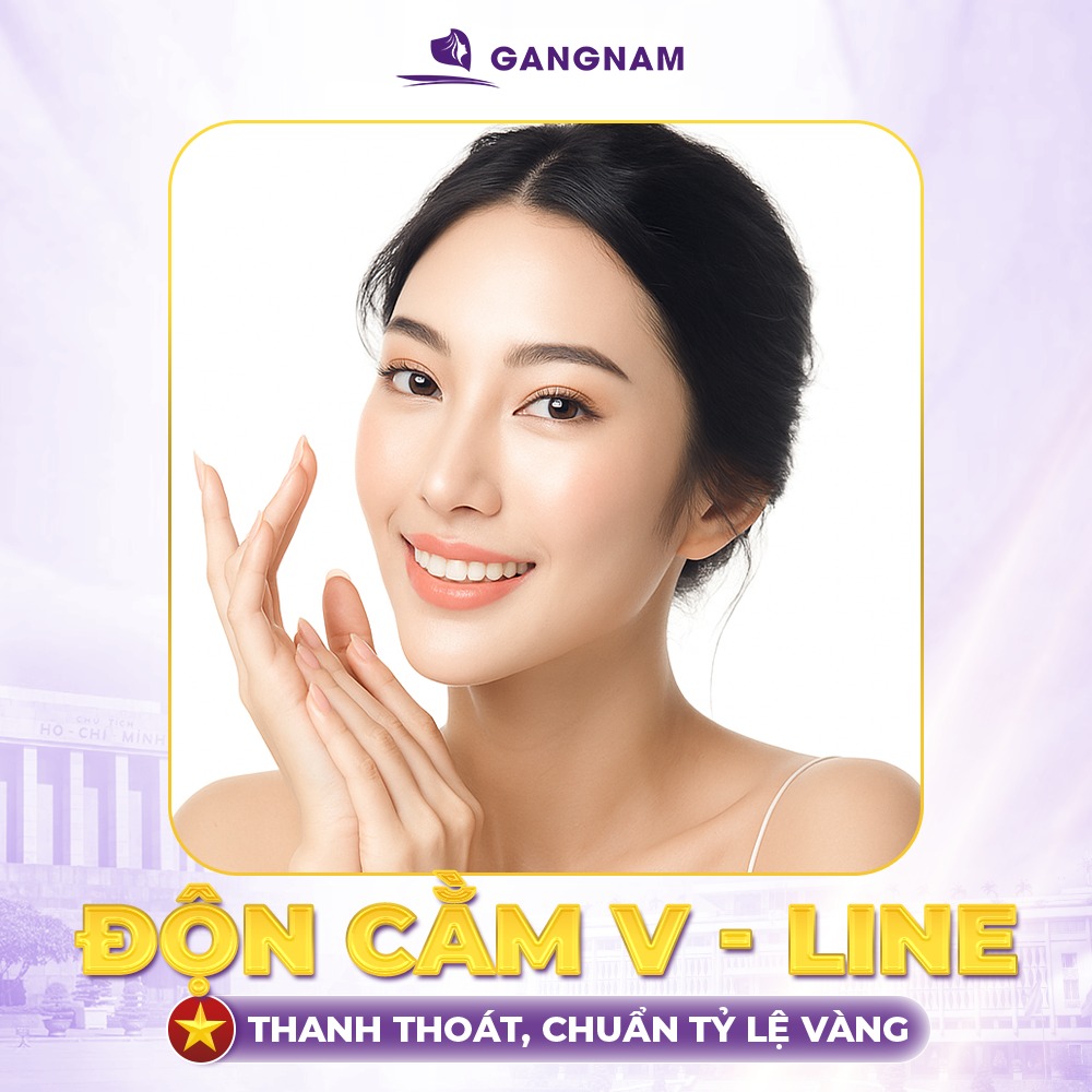 Độn cằm nội soi thẩm mỹ: Giải pháp tạo dáng V-line an toàn, tự nhiên và lâu dài 6 Độn cằm nội soi thẩm mỹ tại Thẩm mỹ Gangnam