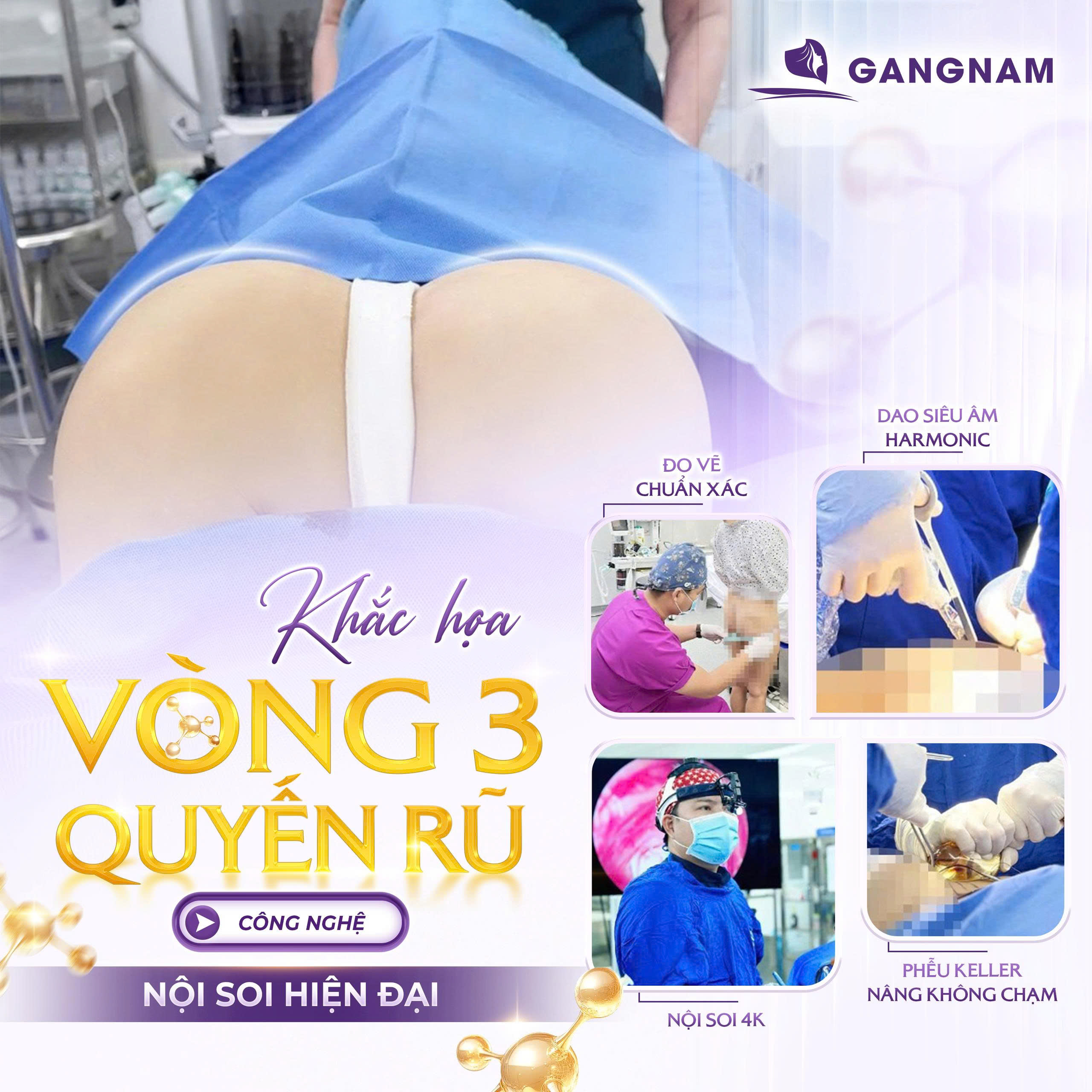 Nâng Mông Công Nghệ Nội Soi: Giải Pháp Tăng Size Vòng 3 An Toàn 5 Quy trình thực hiện nâng mông công nghệ nội soi chi tiết