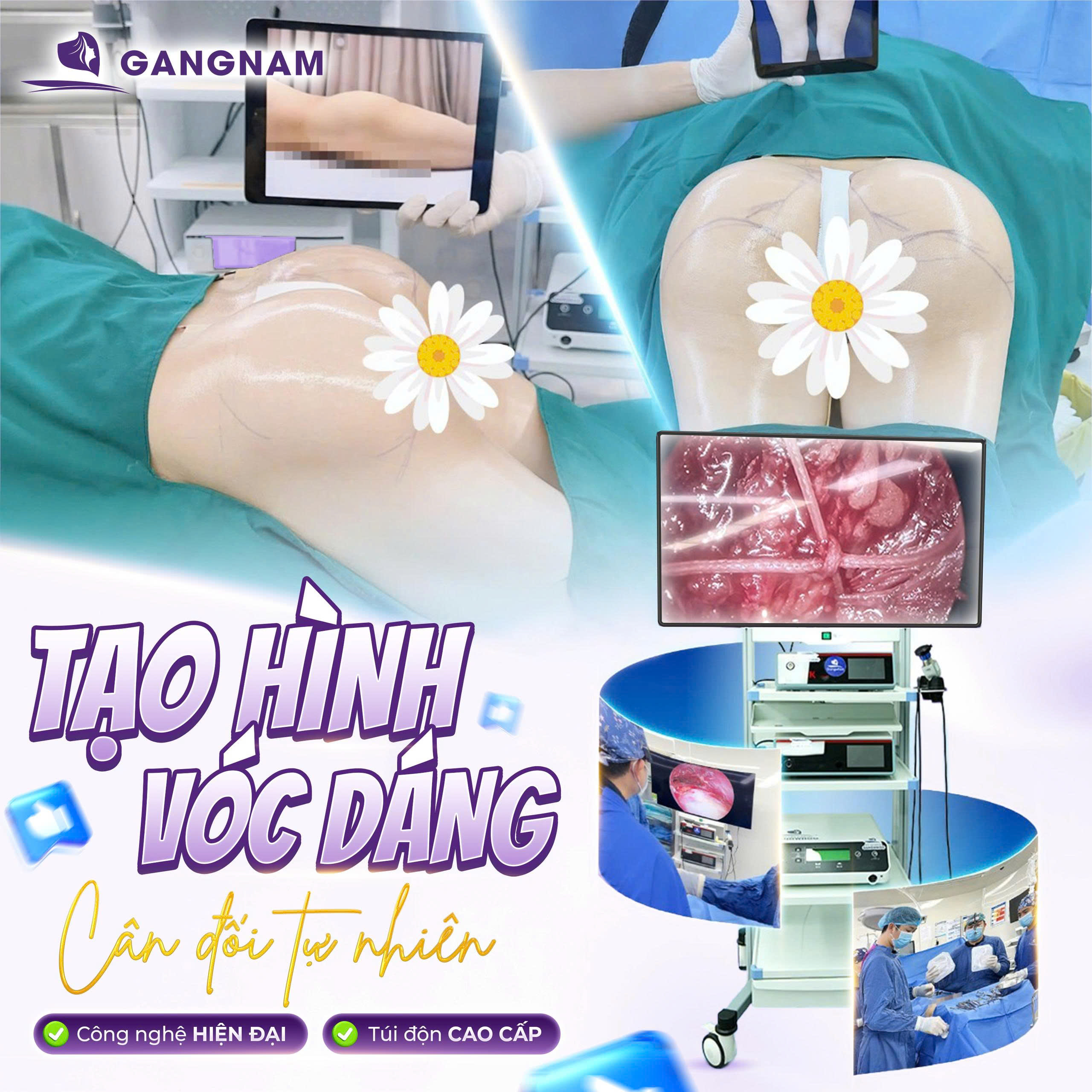 Nâng mông form tròn 3D: Bí quyết sở hữu vòng 3 quyến rũ toàn diện 6 Nâng mông form tròn 3D tại Thẩm mỹ Gangnam