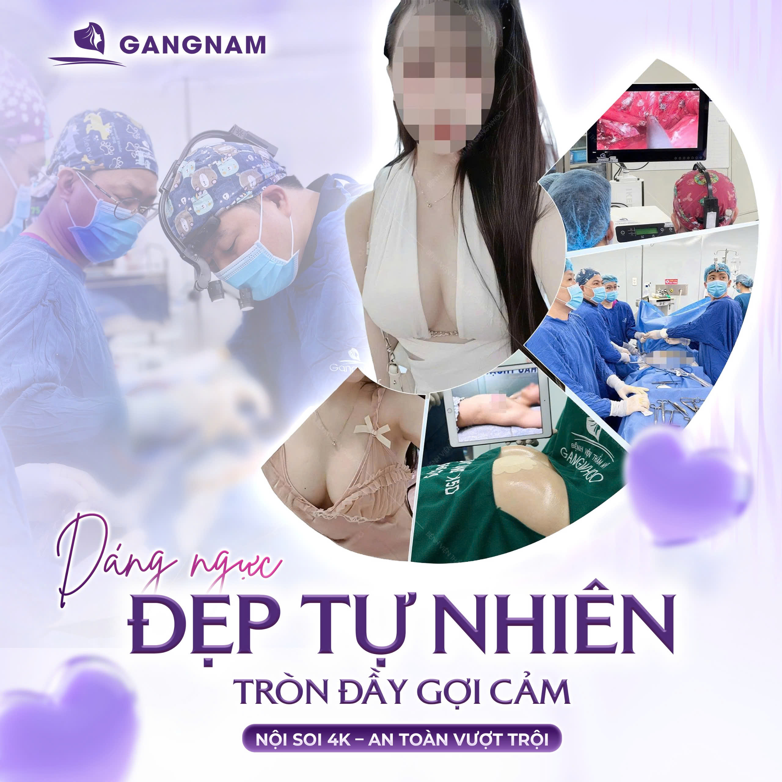 Nâng ngực nội soi 4K túi độn: Công nghệ hiện đại cho vòng 1 mềm mại 6 Nâng ngực nội soi 4K túi độn – Kiến tạo dáng ngực chuẩn tỷ lệ, mềm mại tự nhiên
