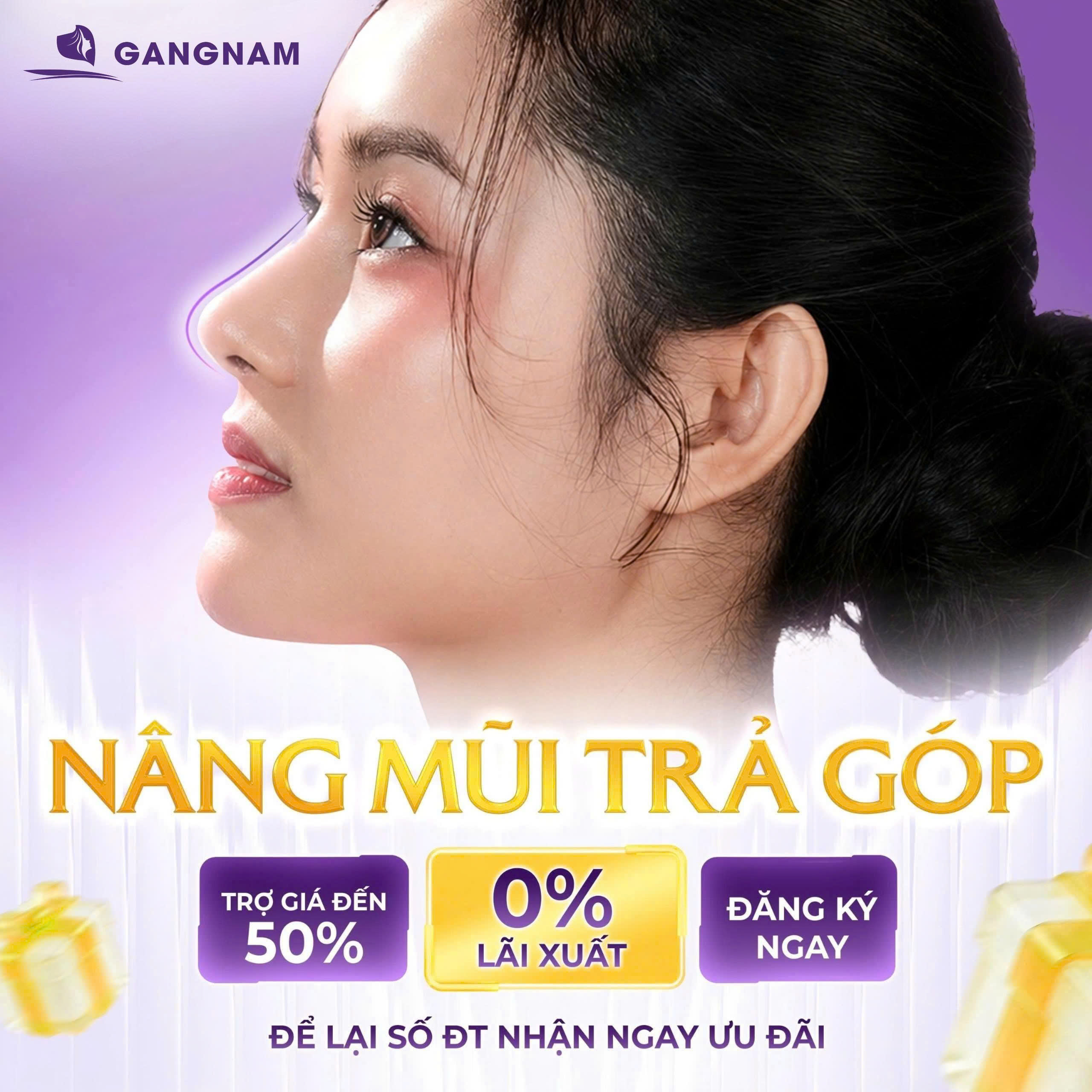 Nâng mũi S-Line 3D sụn sườn – Giải pháp tái cấu trúc mũi toàn diện và bền vững 6 Nâng mũi S-Line 3D sụn sườn tại Thẩm mỹ Gangnam