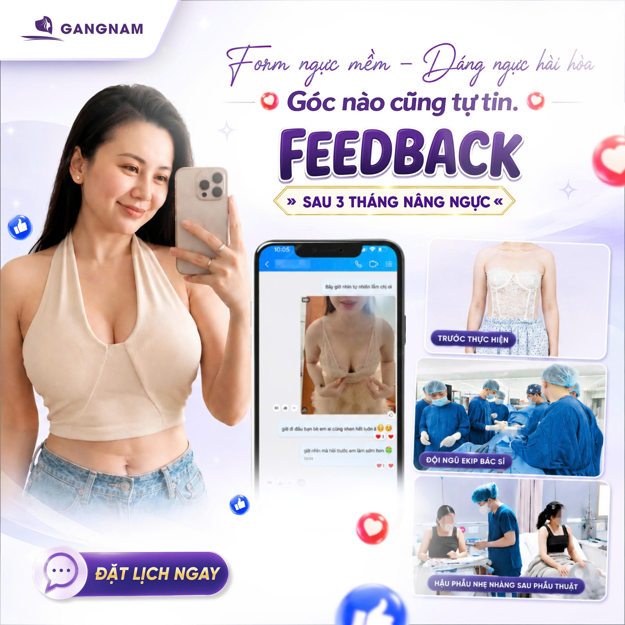 Nâng Ngực Túi Độn Tự Nhiên: Bí Quyết Sở Hữu Vòng Ngực Đẹp Hoàn Hảo 4 Lợi ích vượt trội của nâng ngực túi độn tự nhiên