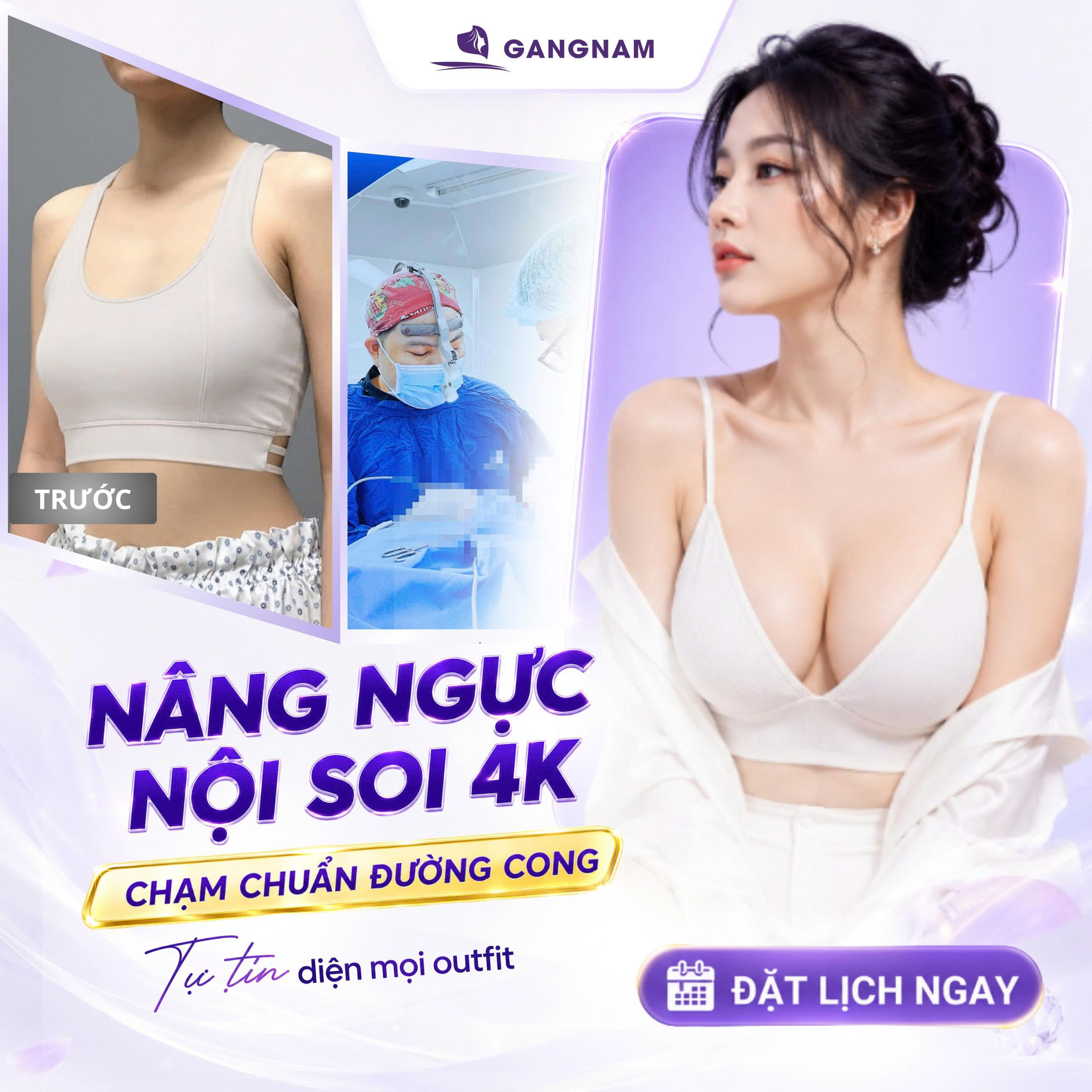 Nâng ngực nội soi 4K túi silicon: Giải pháp đột phá cho vòng 1 hoàn hảo 4 Tổng quan về nâng ngực nội soi 4k túi silicon
